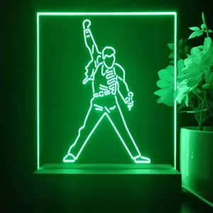 Freddie Mercury Queen LED Desk Light