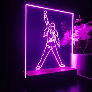 Freddie Mercury Queen LED Desk Light