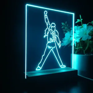 Freddie Mercury Queen LED Desk Light
