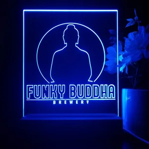 Funky Buddha Brewery Logo LED Desk Light