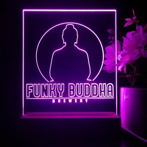 Funky Buddha Brewery Logo LED Desk Light