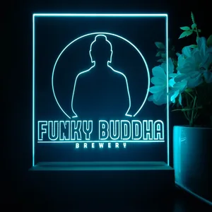 Funky Buddha Brewery Logo LED Desk Light