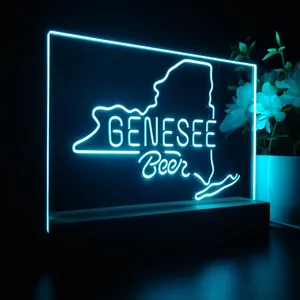 Genesee Map 1 LED Desk Light