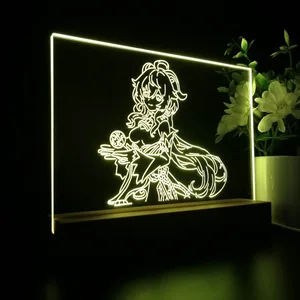 Genshin Impact LED Desk Light