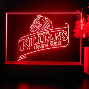 George Killian's Irish Red Logo LED Desk Light