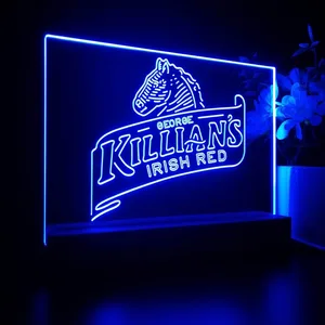 George Killian's Irish Red Logo LED Desk Light
