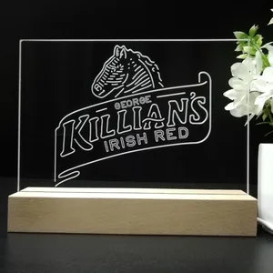 George Killian's Irish Red Logo LED Desk Light