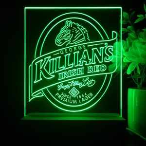 George Killian's Irish Red Premium Lager LED Desk Light