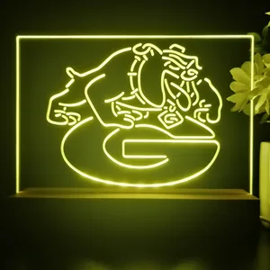 Georgia Bulldogs Logo LED Desk Light
