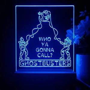 Ghostbusters Who Ya Gonna Call? LED Desk Light