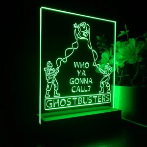 Ghostbusters Who Ya Gonna Call? LED Desk Light