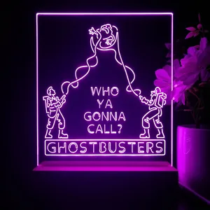 Ghostbusters Who Ya Gonna Call? LED Desk Light