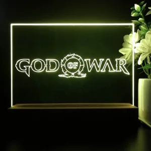 God Of War Banner LED Desk Light