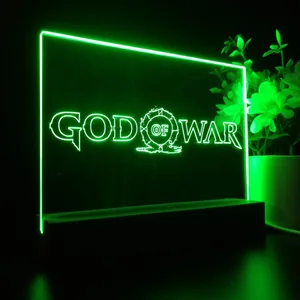 God Of War Banner LED Desk Light