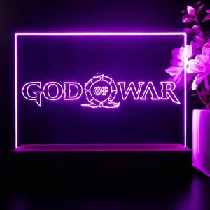 God Of War Banner LED Desk Light