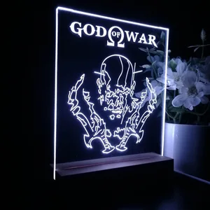 God Of War Kratos Blade Of Chaos LED Desk Light