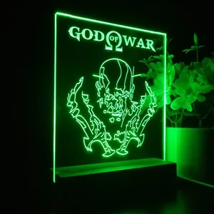 God Of War Kratos Blade Of Chaos LED Desk Light