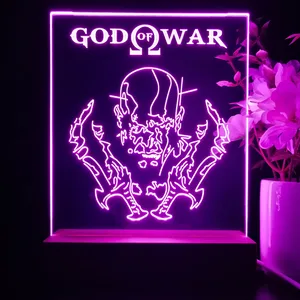 God Of War Kratos Blade Of Chaos LED Desk Light