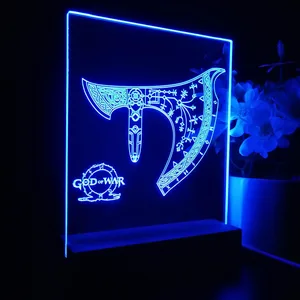 God Of War Leviathan Axe LED Desk Light