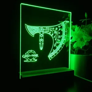 God Of War Leviathan Axe LED Desk Light