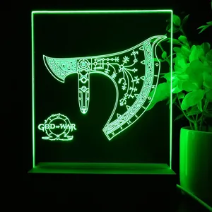 God Of War Leviathan Axe LED Desk Light