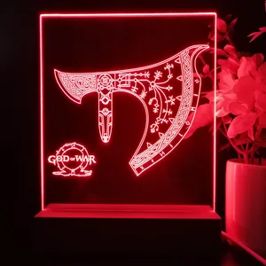 God Of War Leviathan Axe LED Desk Light