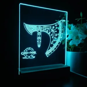 God Of War Leviathan Axe LED Desk Light