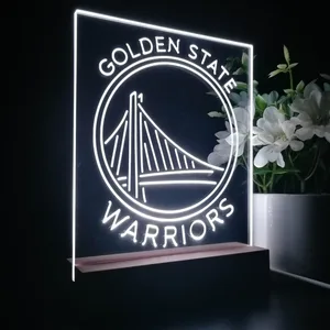 Golden State Warriors Logo LED Desk Light
