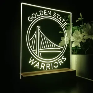 Golden State Warriors Logo LED Desk Light
