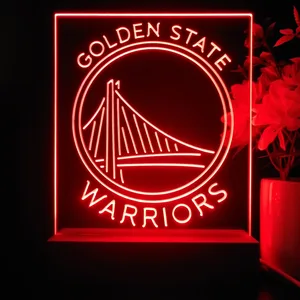 Golden State Warriors Logo LED Desk Light