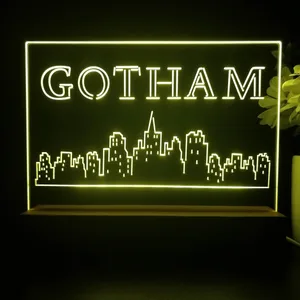 Gotham City LED Desk Light