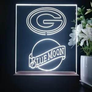 Green Bay Packers Blue Moon LED Desk Light
