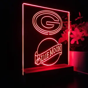 Green Bay Packers Blue Moon LED Desk Light