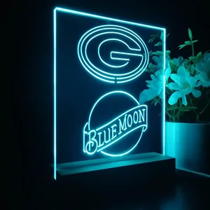 Green Bay Packers Blue Moon LED Desk Light