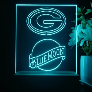 Green Bay Packers Blue Moon LED Desk Light
