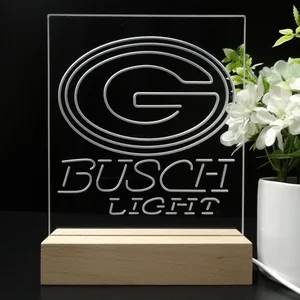 Green Bay Packers Busch Light LED Desk Light