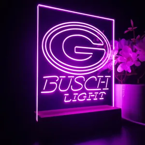 Green Bay Packers Busch Light LED Desk Light