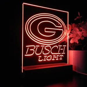 Green Bay Packers Busch Light LED Desk Light