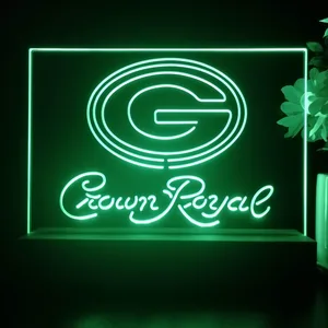 Green Bay Packers Crown Royal LED Desk Light