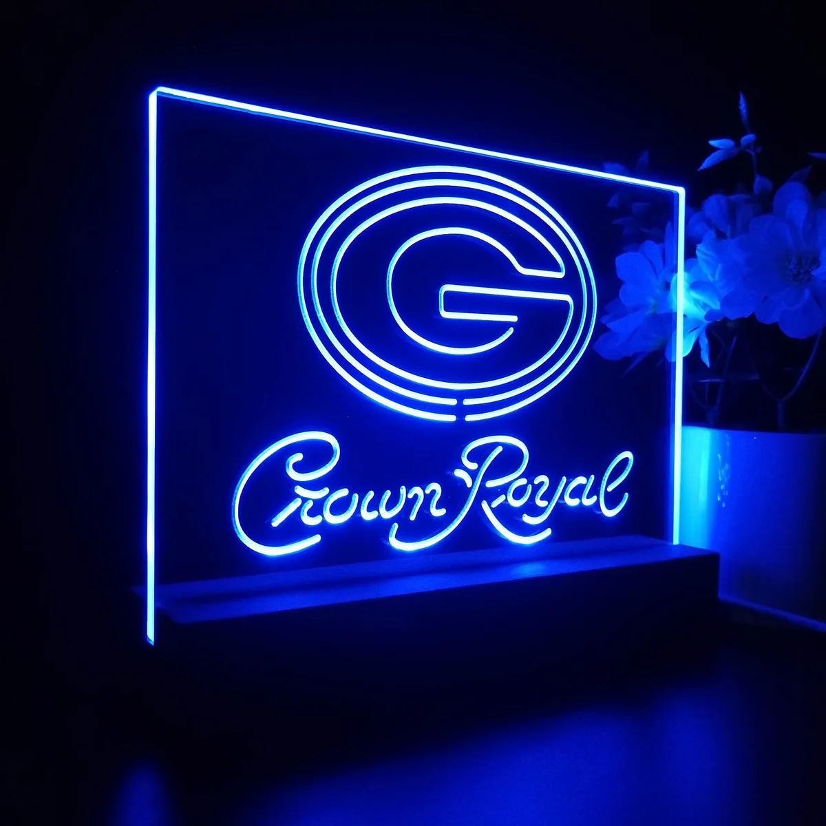Green Bay Packers Crown Royal LED Desk Light