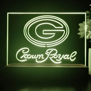 Green Bay Packers Crown Royal LED Desk Light