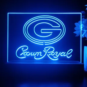 Green Bay Packers Crown Royal LED Desk Light