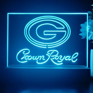 Green Bay Packers Crown Royal LED Desk Light