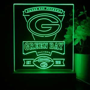 Green Bay Packers EST 1919 LED Desk Light