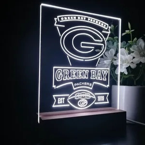 Green Bay Packers EST 1919 LED Desk Light