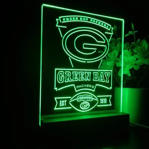 Green Bay Packers EST 1919 LED Desk Light