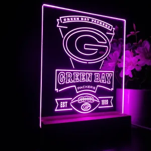 Green Bay Packers EST 1919 LED Desk Light