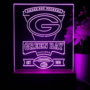 Green Bay Packers EST 1919 LED Desk Light
