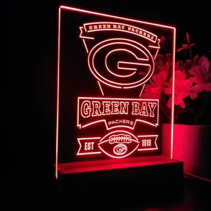 Green Bay Packers EST 1919 LED Desk Light