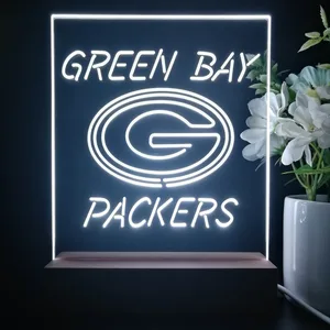 Green Bay Packers Logo 1 LED Desk Light